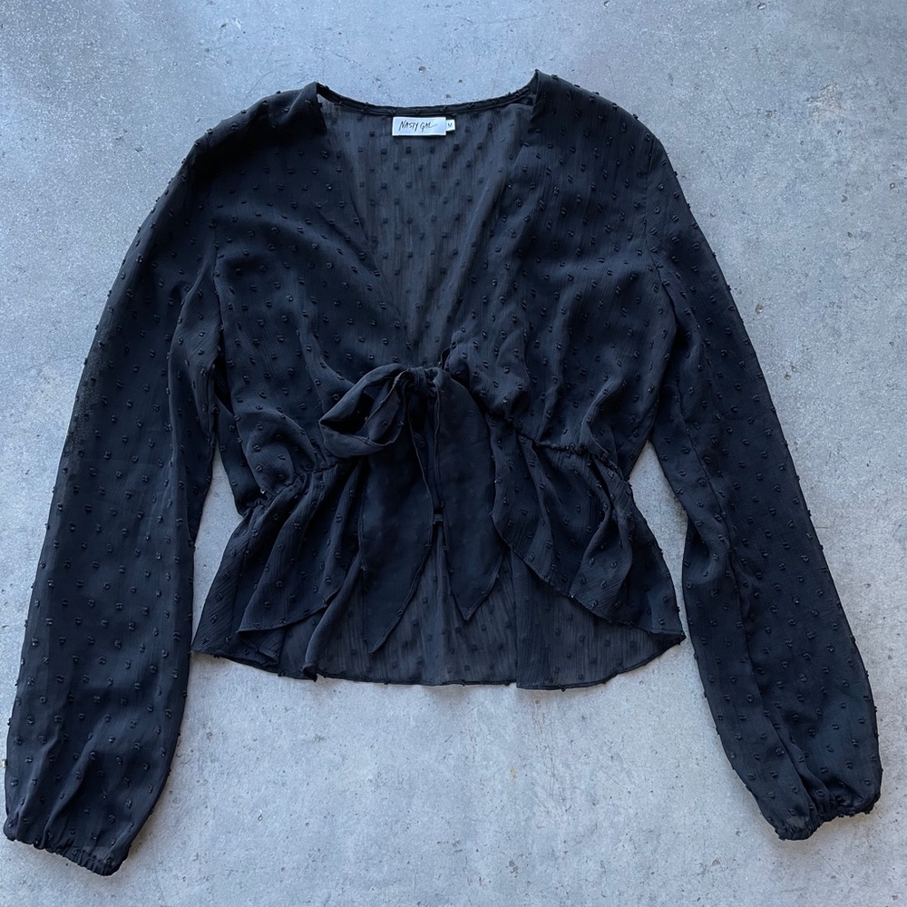Mesh long sleeve
